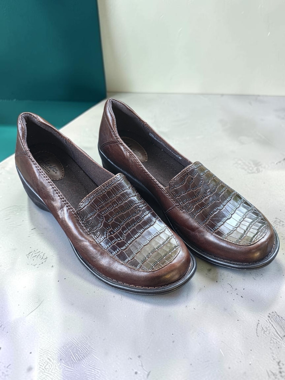 Clarks Artisan Susannah Brown Loafers New Size 8.5